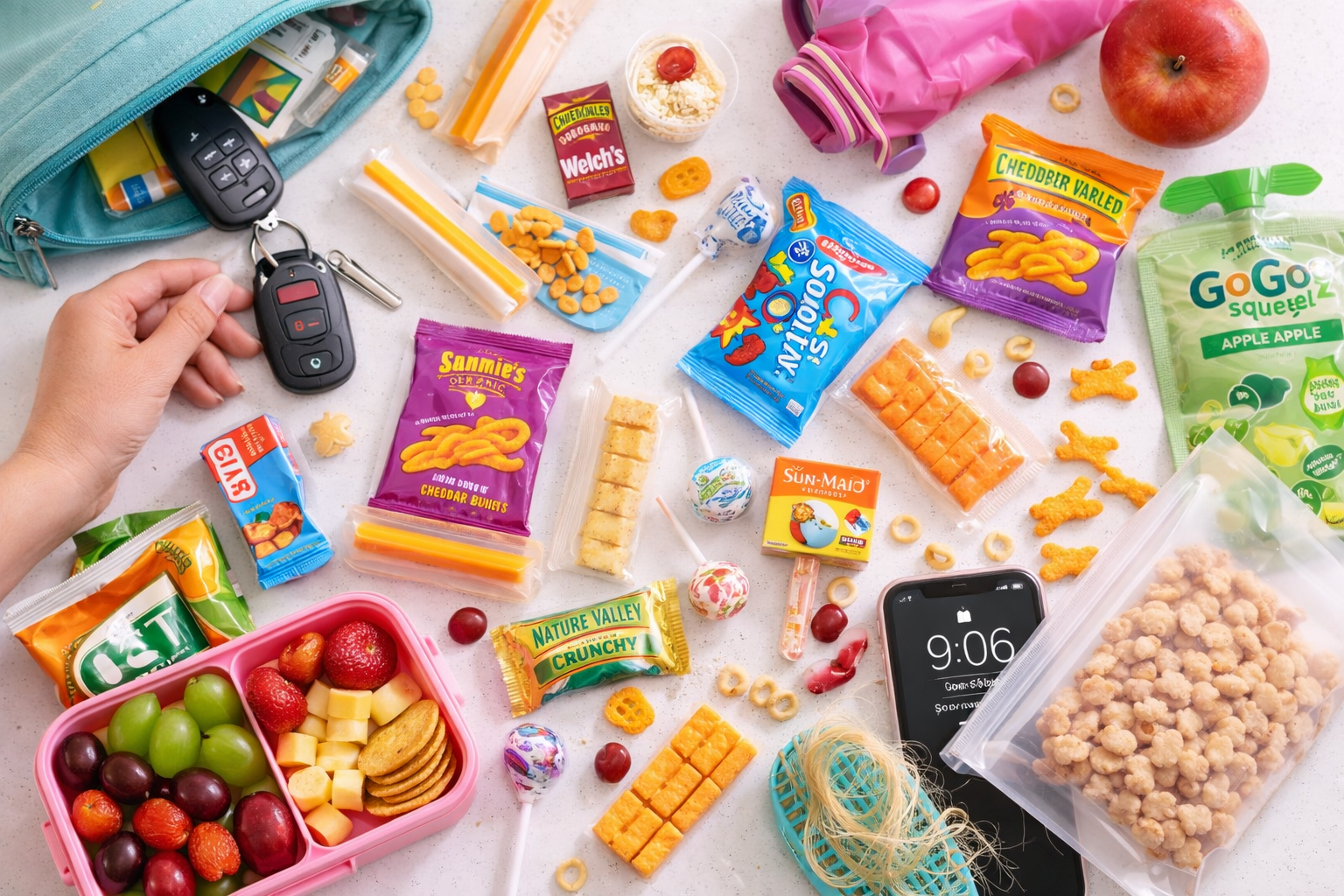 My Favorite Snacks to Pack When We’re Already Late and Falling Apart